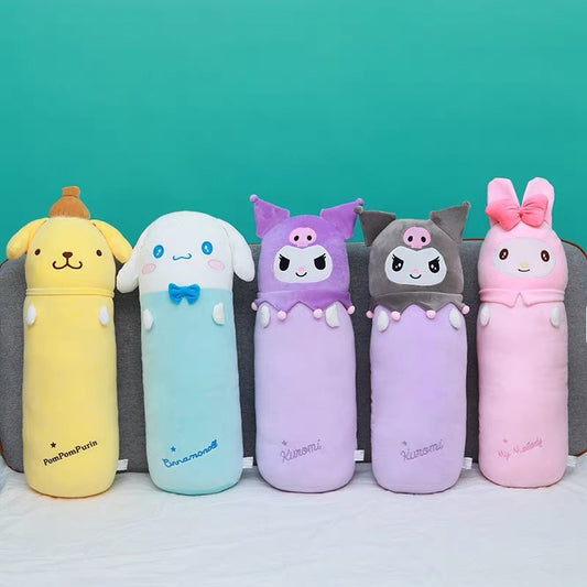 Kawaii Characters Melody Kuromi Pom Cinnamoroll Pillow Plush Toy