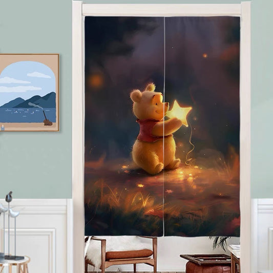 Dreamy Winnie the Pooh Door Curtain